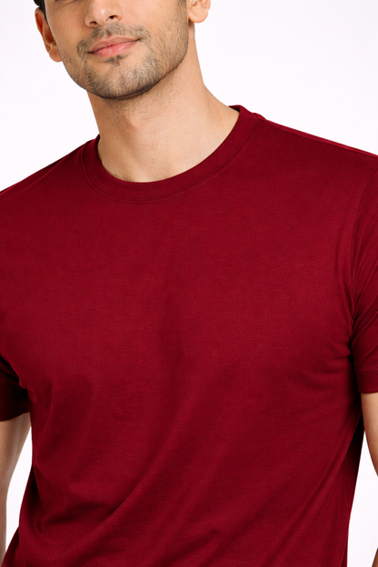 Men's Maroon T-Shirt