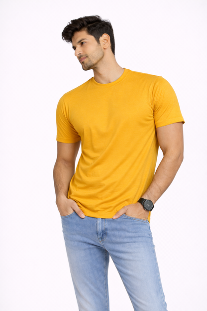 Men's Yellow T-Shirt